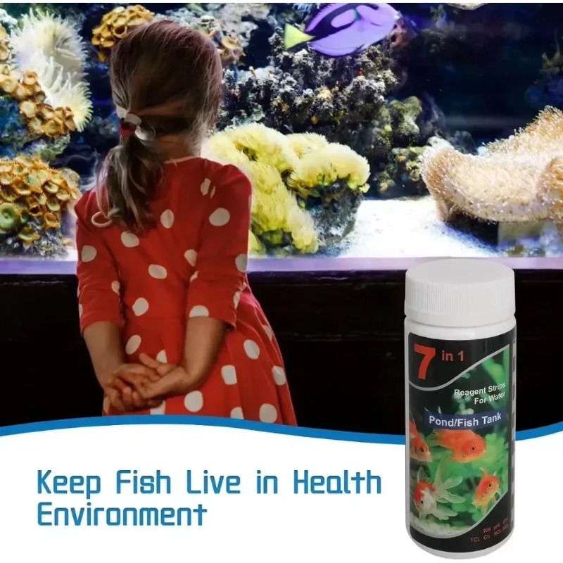 Aquarium Fish Freshwater - Akvaryum Test Şeridi Tatlı Su Yüzme
