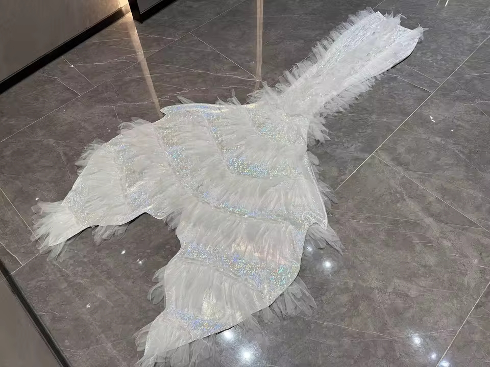 Aquarium Fish Angel - Orijinal Melek Sıcak Baskılı Denizkızı Kuyruğu