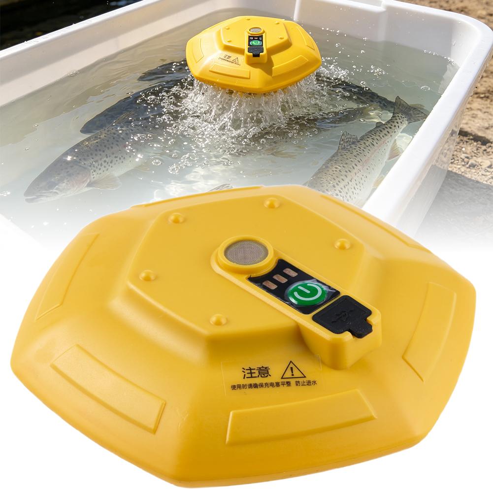 Aquarium Fish Maintenance - Kablosuz Şarj Edilebilir Akvaryum Oksijen Pompası,