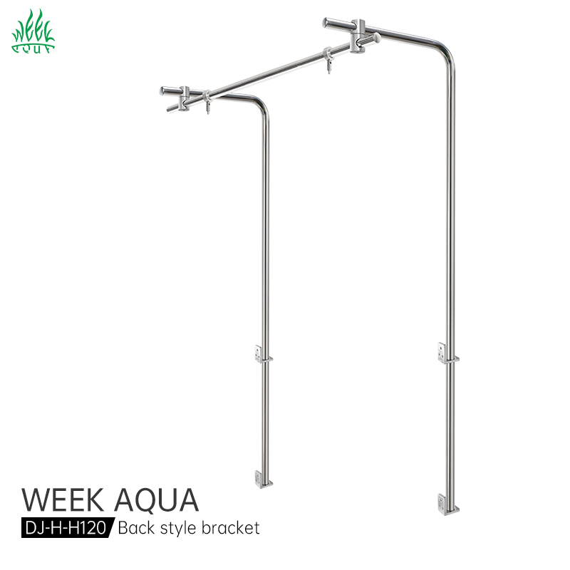 Aquarium Fish Light Lamp - WEEKAQUA DJ-H-H120 Profesyonel Paslanmaz Çelik Akvaryum