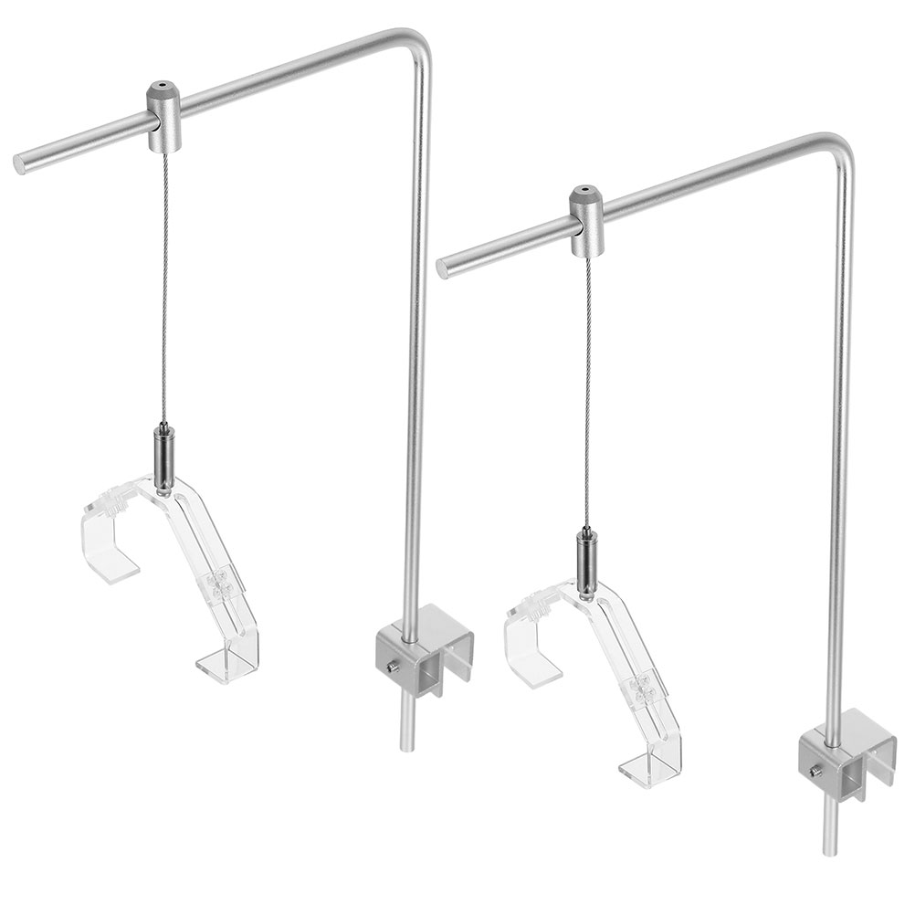 Aquarium Fish Light Lamp - 2 adet akvaryum lamba tutucu klip