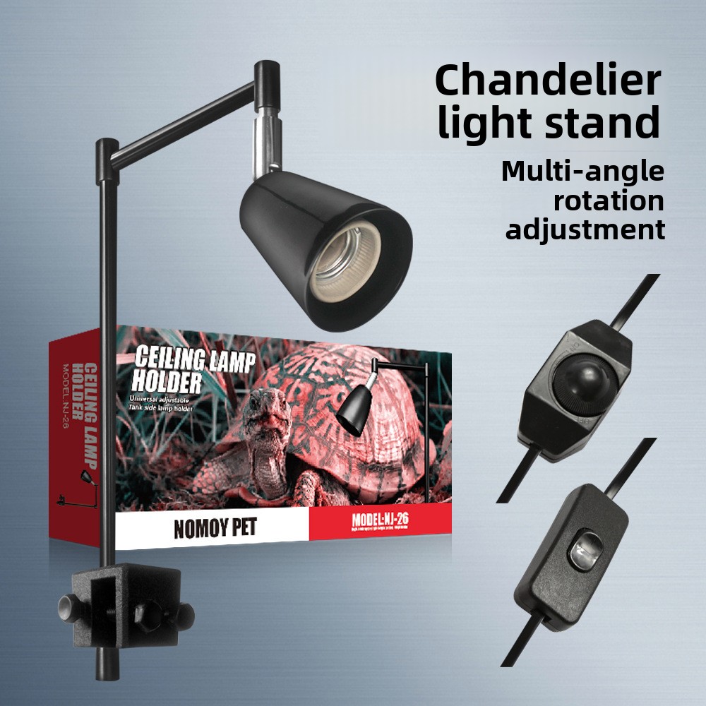 Aquarium Fish Light Lamp - NOMOY Ayarlanabilir Kelepçeli Sürüngen Lamba Standı