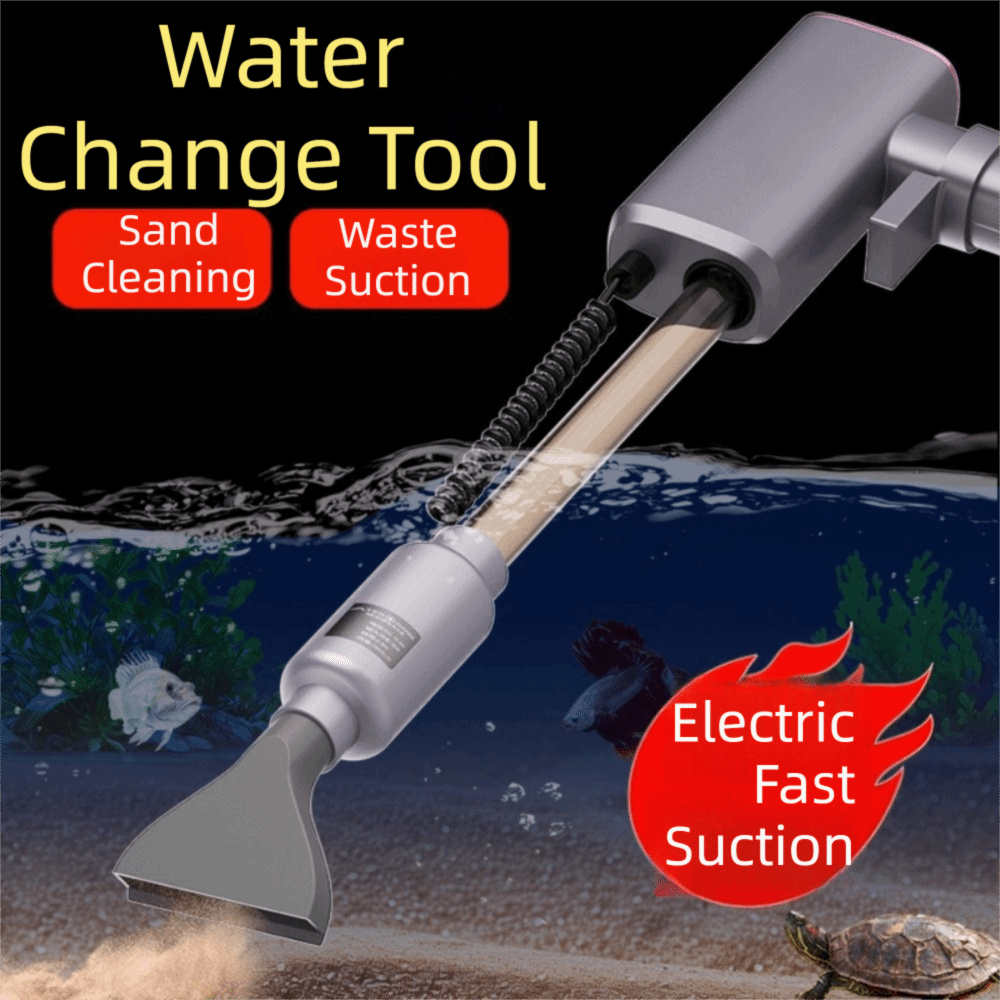 Aquarium Fish Maintenance - Otomatik Akvaryum Vakum Elektrikli Son Derece