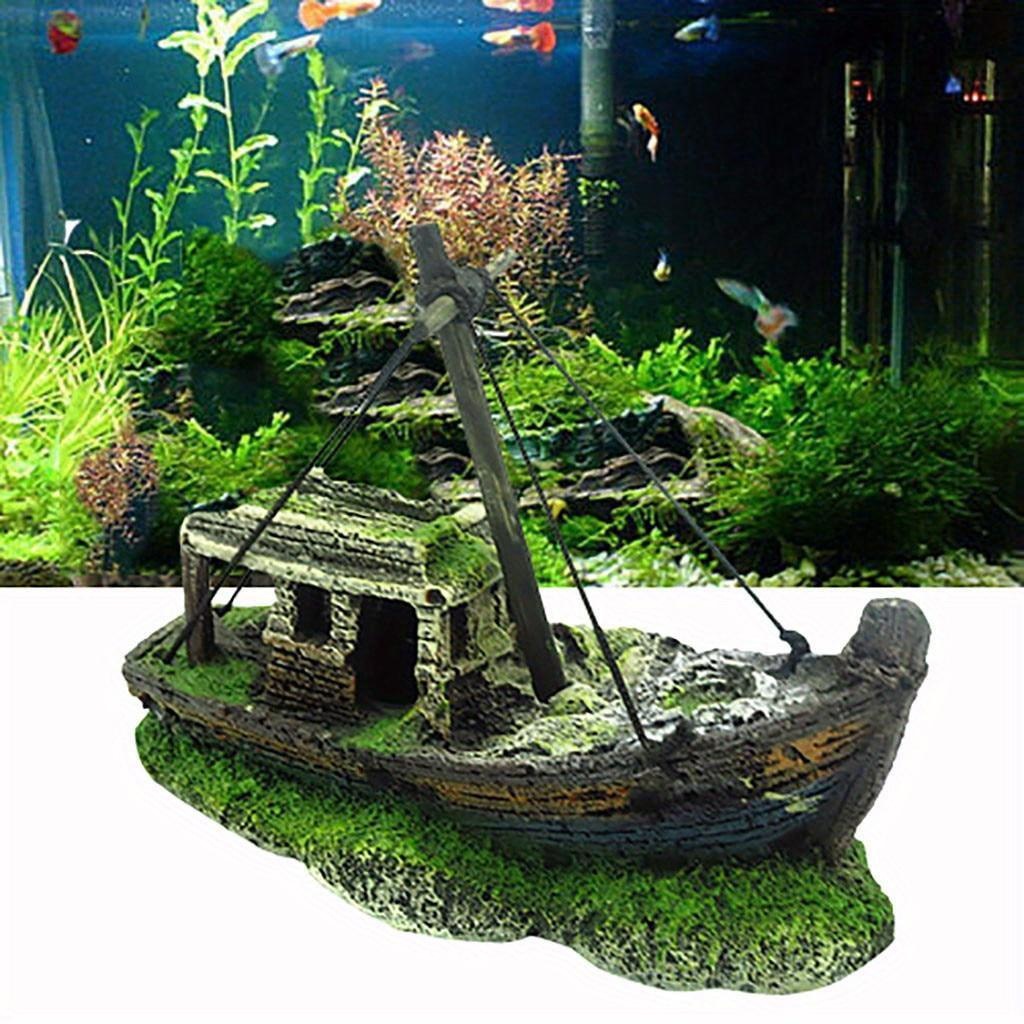Aquarium Fish Games - Akvaryum Balık Tankı Peyzaj Batık Gemi