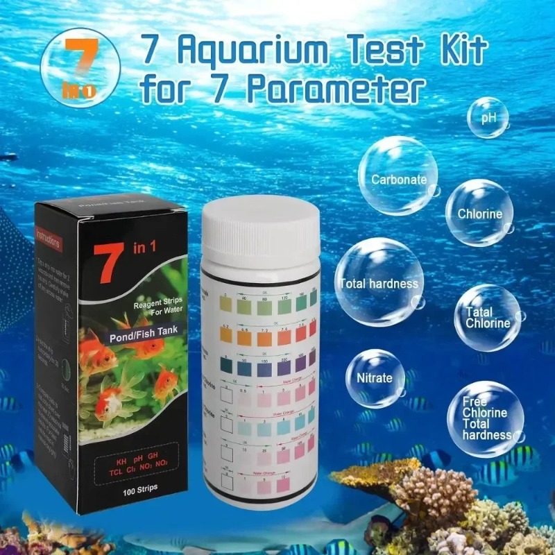 Akvaryum Test Şeridi Tatlı Su  - Aquarium Fish Freshwater incelemesi ve fiyatı