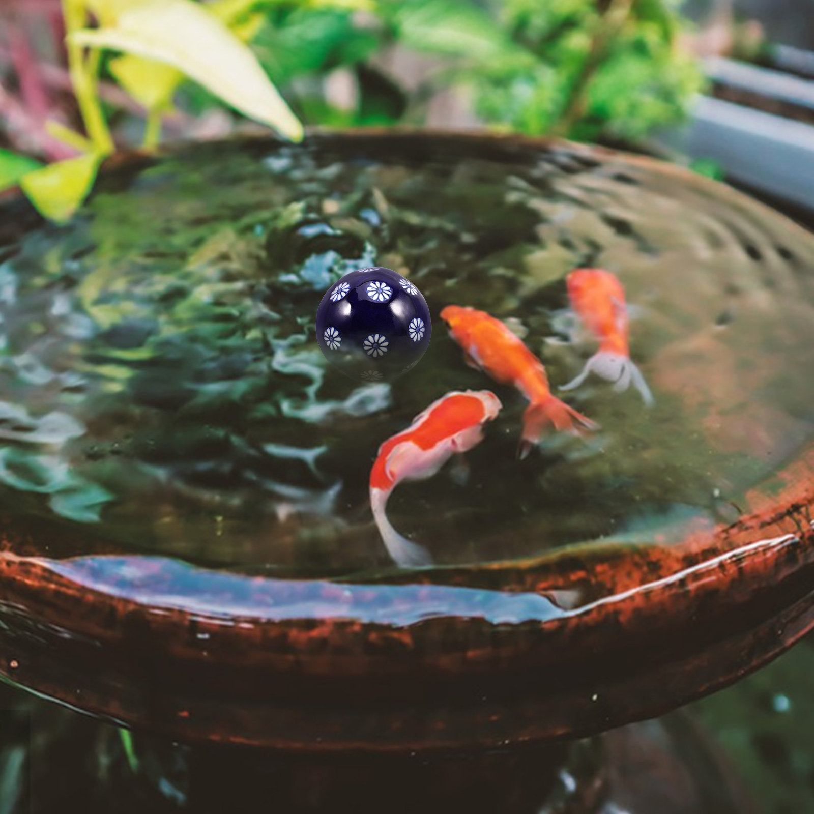 Seramik Yüzen Gölet Topu Sanat - Aquarium Fish In Pond incelemesi ve fiyatı