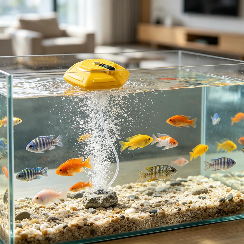 Kablosuz Şarj Edilebilir Akvar - Aquarium Fish Maintenance incelemesi ve fiyatı