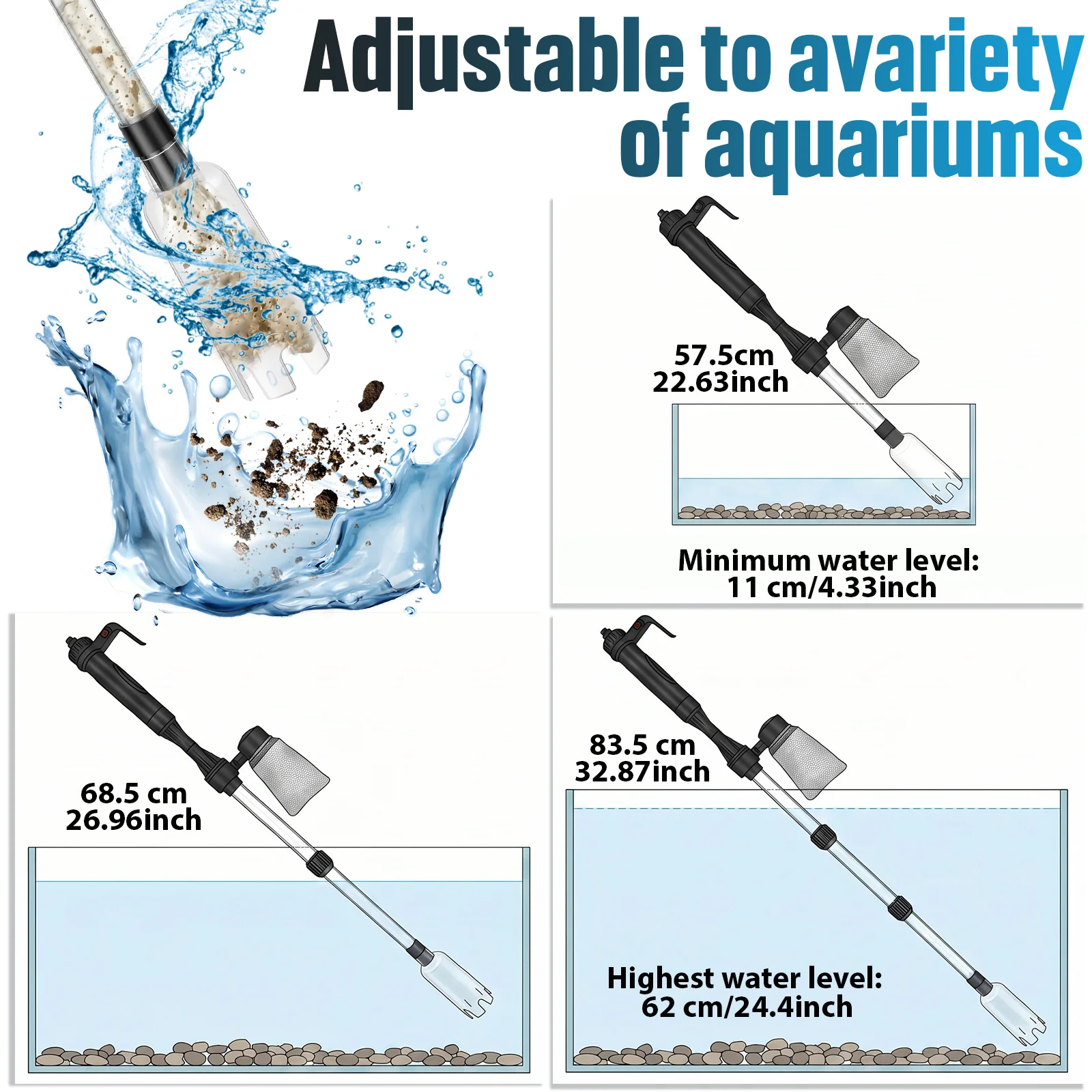 Akvaryum Vakumlu Çakıl Temizle - Aquarium Fish Maintenance incelemesi ve fiyatı