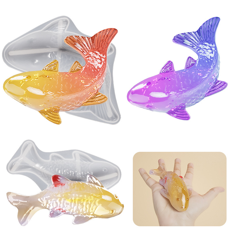 3D Koi Balık Şekilli Epoksi Re - Aquarium Fish Gallery incelemesi ve fiyatı