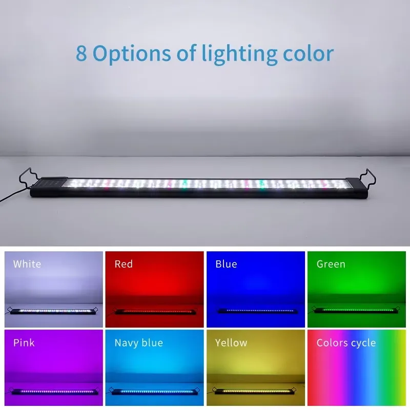 75cm Akvaryumlar İçin LED Prog - Aquarium Fish Light Lamp incelemesi ve fiyatı