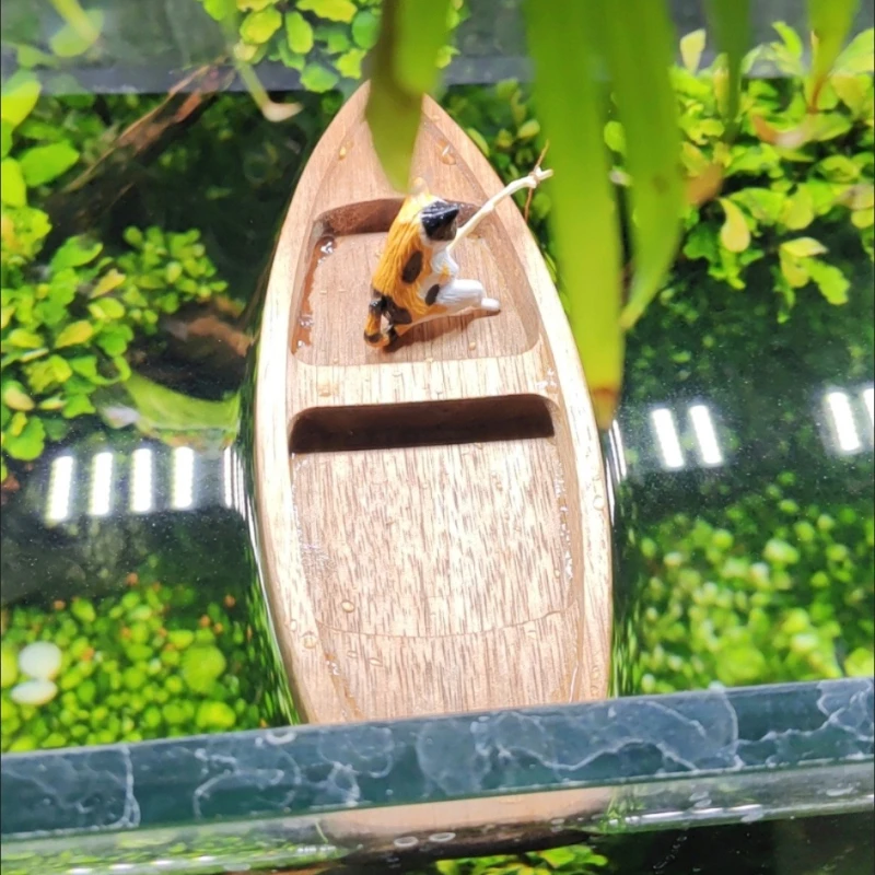 El yapımı Ahşap Tekne Mini Yüz - Aquarium Fish Games incelemesi ve fiyatı