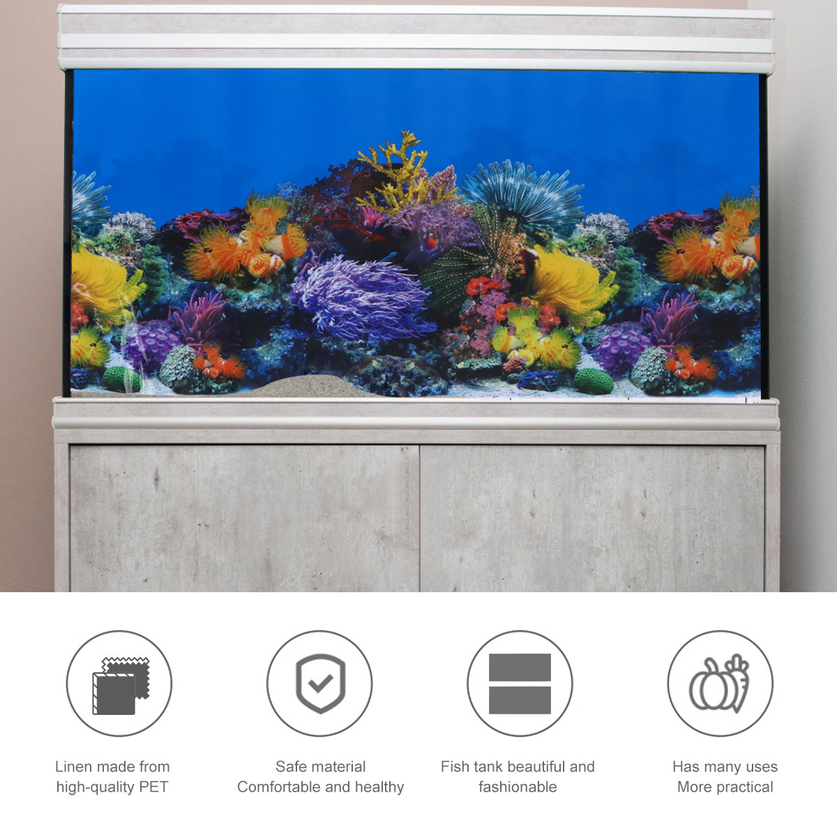 Balık Tankı Akvaryum Arka Plan - Aquarium Fish Wallpaper Hd incelemesi ve fiyatı